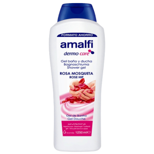 شامپو بدن آمالفی مدل Rose حجم 1250 میلی لیتر-Amalfi Dermo Care Shower Gel Rose 1250