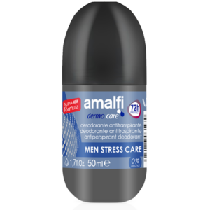 مام رول ضد تعریق مردانه آمالفی مدل Stress Care - حجم 50 میل