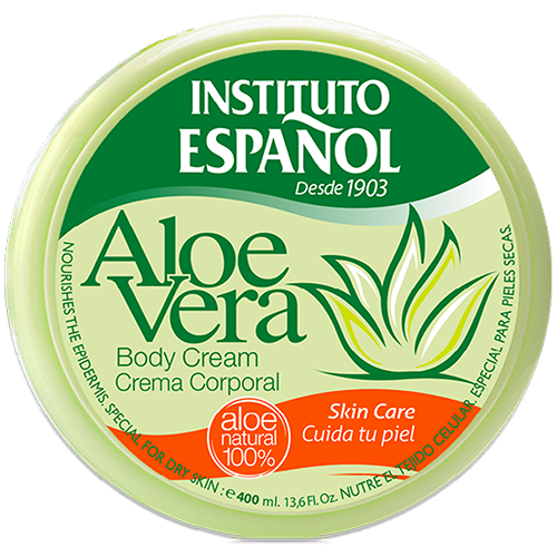 aloe_crema400 کرم کاسهای آلوئه ورا اسپانول 400 میل | Spanol Aloe Vera Bowl Cream
