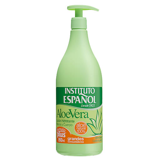 لوسیون بدن آلوئه ورا اسپانول 950 میل | Spanol AloeVera Body Lotion
