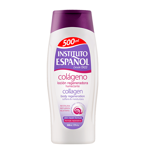 لوسیون بدن کلاژن اسپانول 500 میل | Loción Regeneradora Humectante Colágeno
